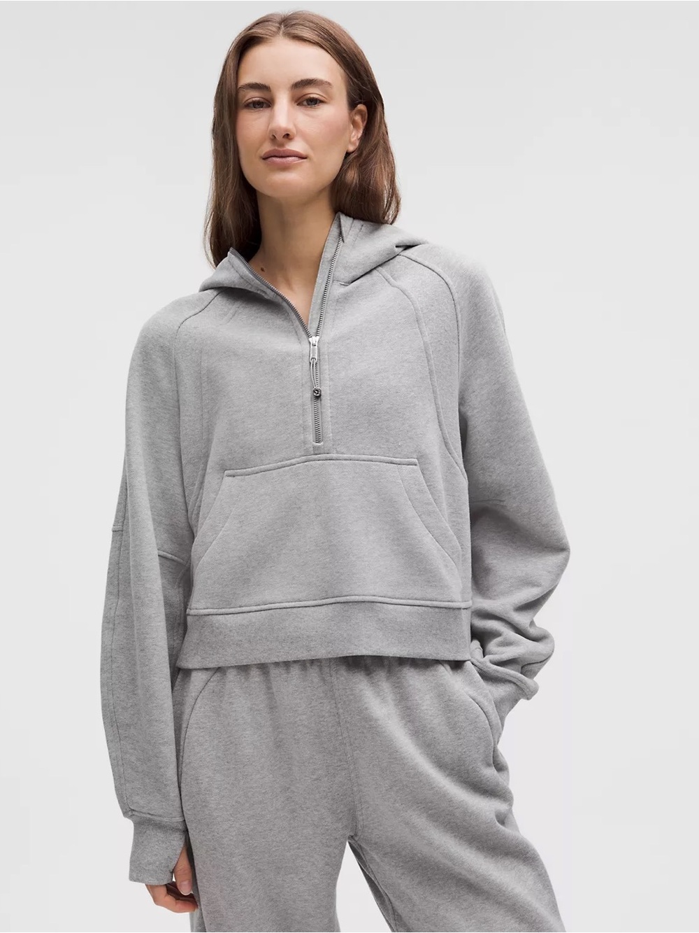 Lululemon scuba oversized half zip hoodie XS/S